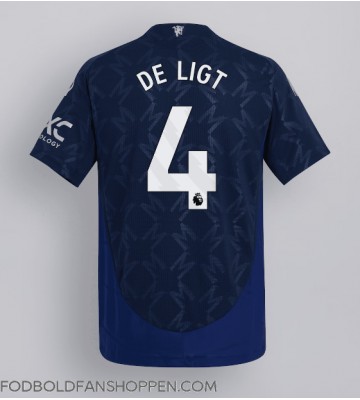 Manchester United Matthijs de Ligt #4 Udebanetrøje 2024-25 Kortærmet
